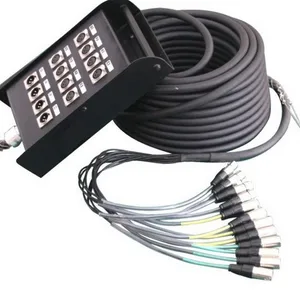 high quality kl audio 12 channel 8 sends4 returns xlr snake cable color coded 30 feet free global shipping