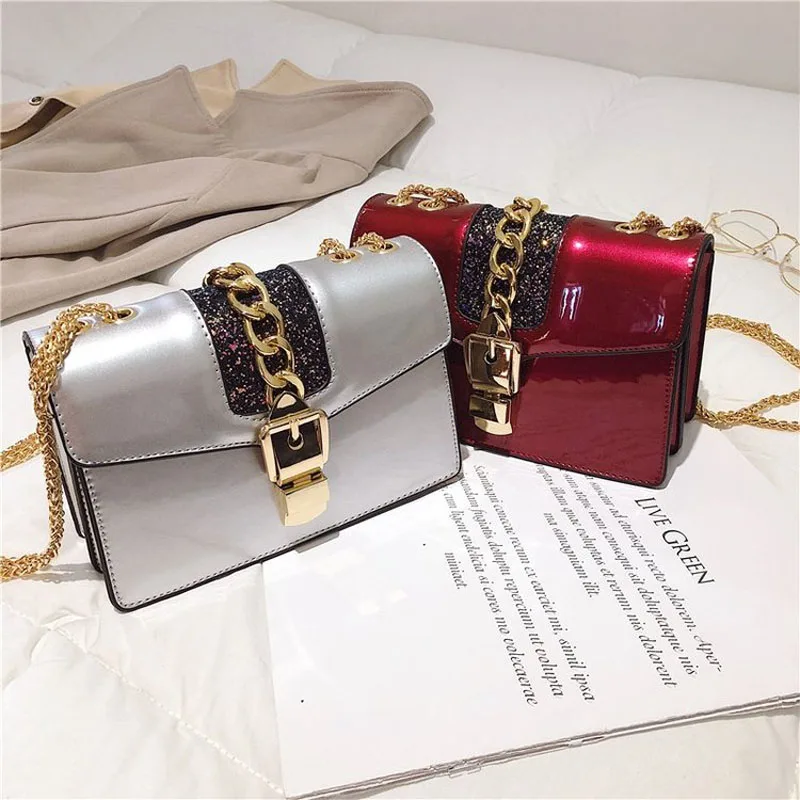 2019 Новая модная дамская Роскошная сумочка квадратная сумка качественная женская