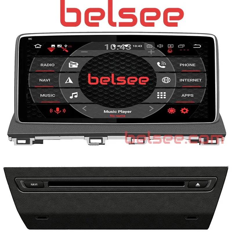 Автомагнитола Belsee для Mazda 3 Axela автомагнитола на Android 8 0 с IPS экраном 10 25 дюйма