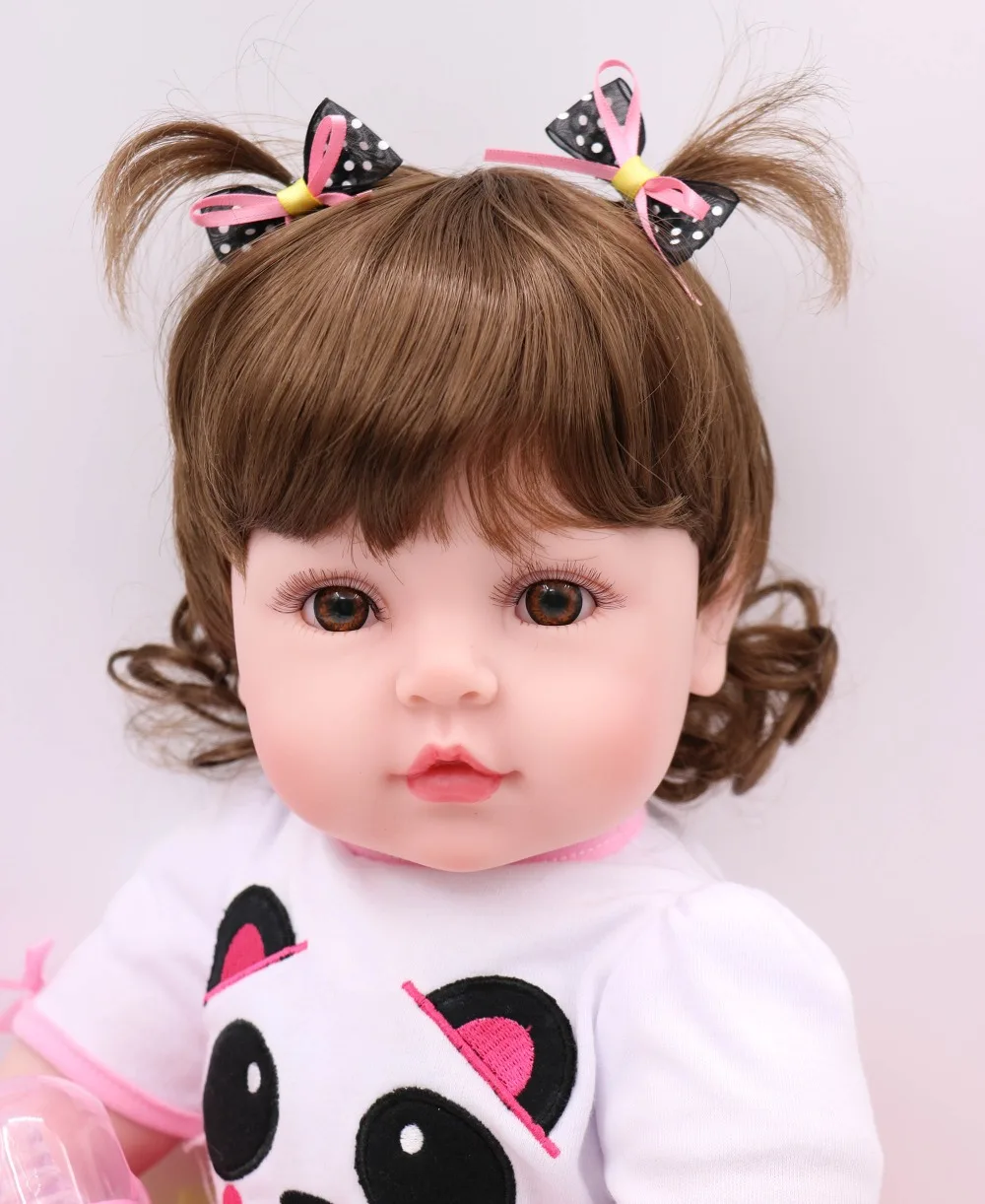 Горячая продажа 22 дюймов куклы Reborn реалистичные мягкие силиконовые детские
