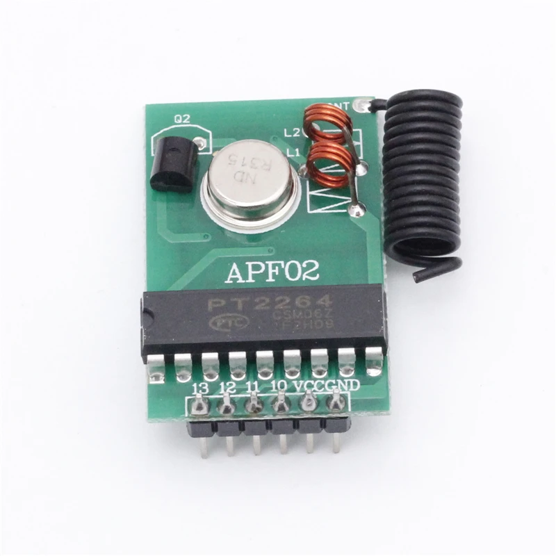 Высокая Мощность 315 мГц rf Беспроводной передатчик 4 канала ook фиксированной кодер