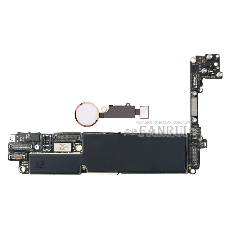 Для iPhone 7 4,7 дюймов материнская плата разблокировка материнская плата с Touch ID полная функция оригинальная IOS установленная материнская плата