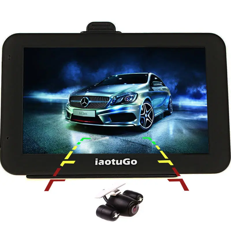 IaotuGo 5 &quotAndroid емкостный Автомобильный GPS навигатор + задняя камера парковочная