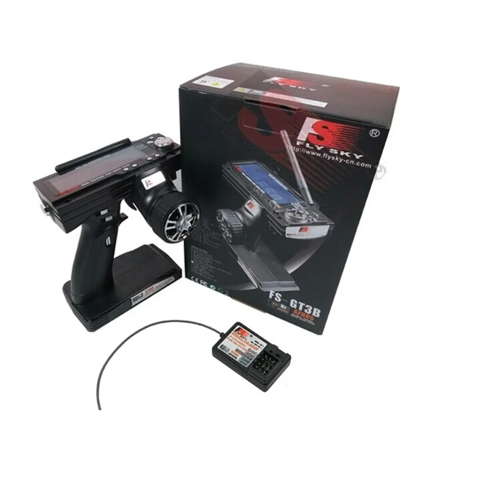 Flysky FS-GT3B GT3B 2,4G 3CH lcd передатчик Радио Модель пульт дистанционного управления и приемник для RC автомобиля лодки