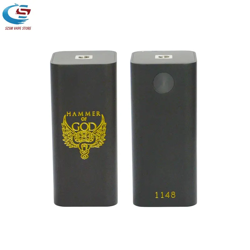 Горячий Молоток Божий V3 коробка vape алюминиевый материал подходит 4 шт. 18650 батарея