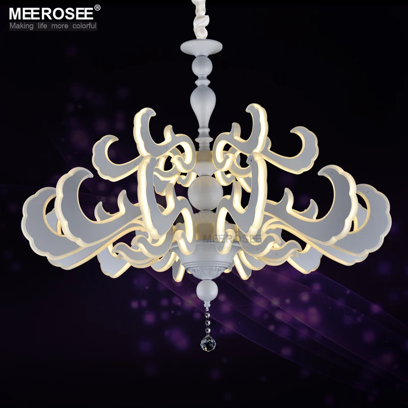 Светодиодная Люстра для столовой современный акриловый светильник с креплением