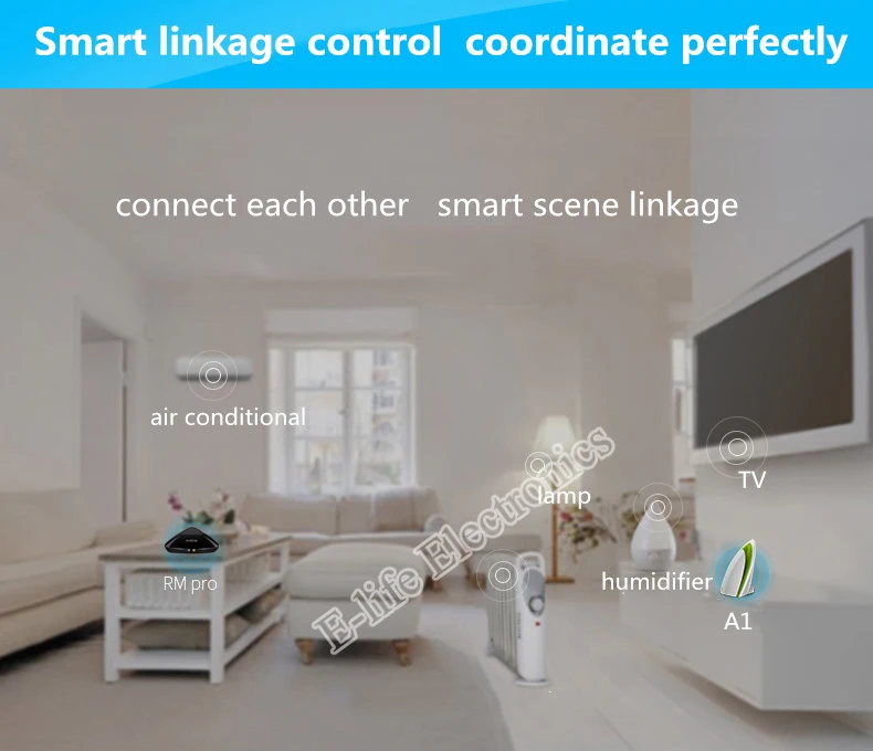 BroadLink Plug and play WiFi power strip mp1 пульт дистанционного управления 4 розетки для автоматизации умного дома