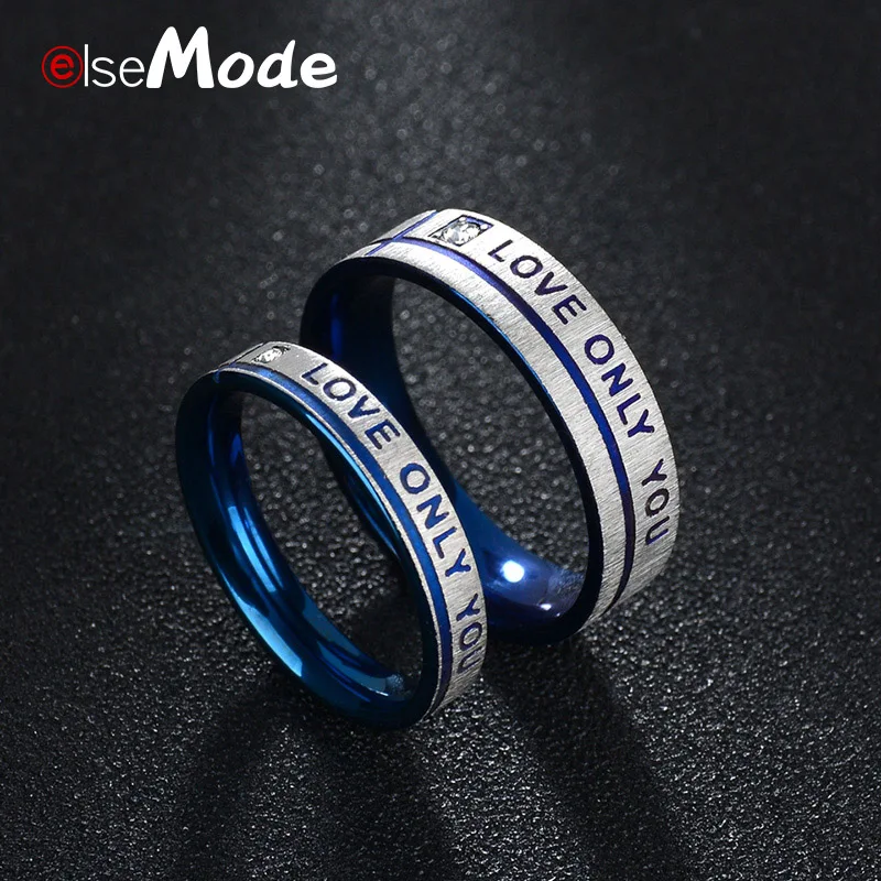 Кольцо ELSEMODE из нержавеющей стали 316l для мужчин и женщин Ювелирное Украшение с