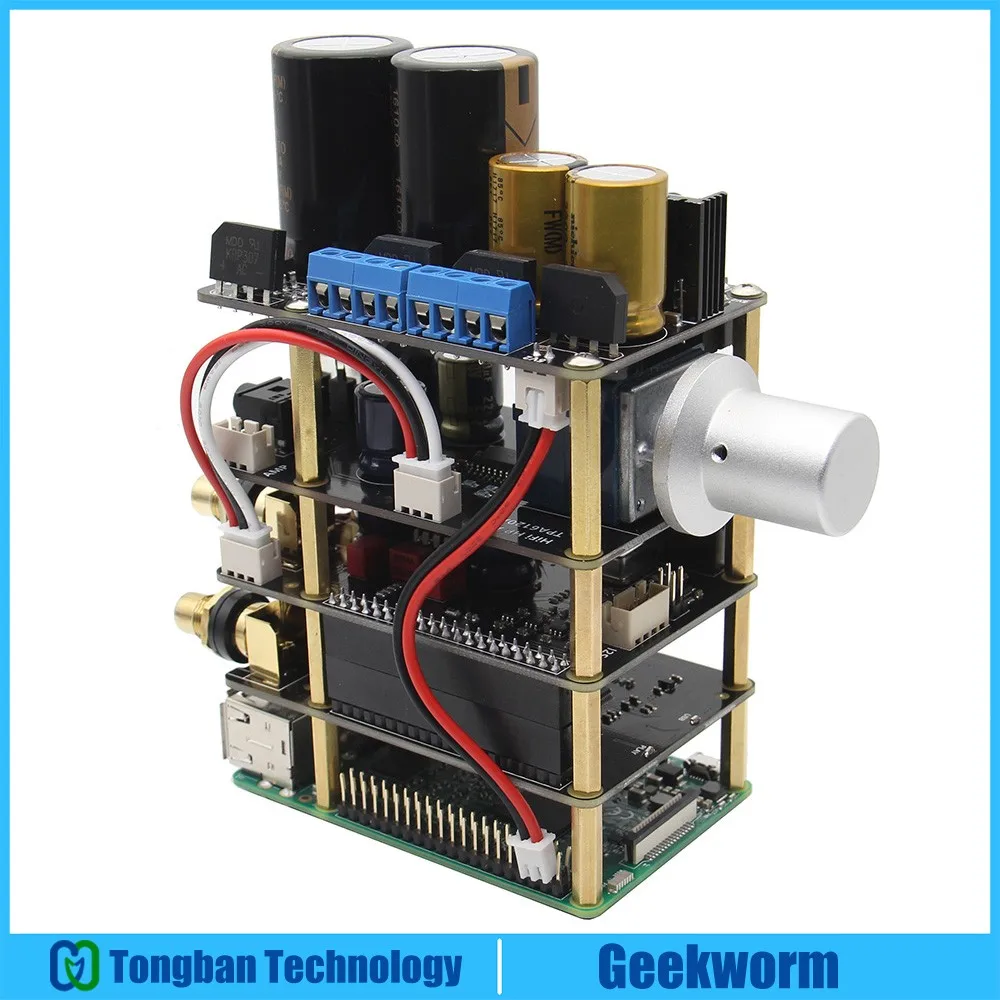 Raspberry Pi X20 Hi Fi аудио комплект (X20 ES9028Q2M DAC плата/плата для X10 I2S/плата