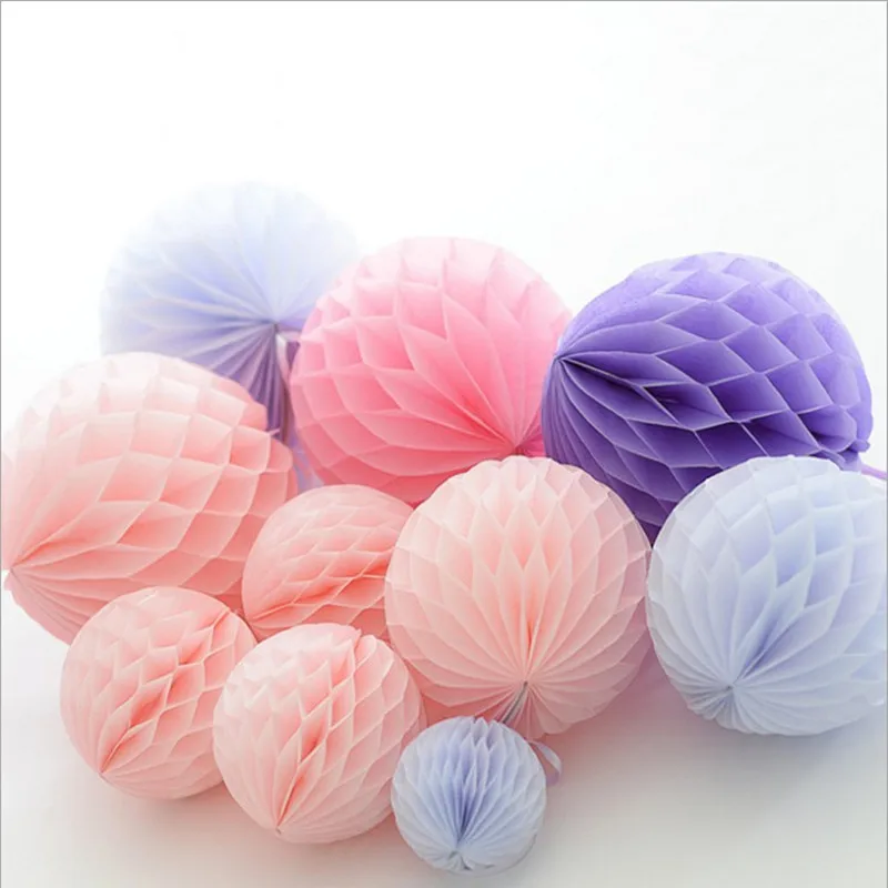 

30pcs Mix 3 size 15cm 20cm 25cm Decorative Flowers Paper lanterns Honeycomb Balls Home Wedding Birthday Party Decorations