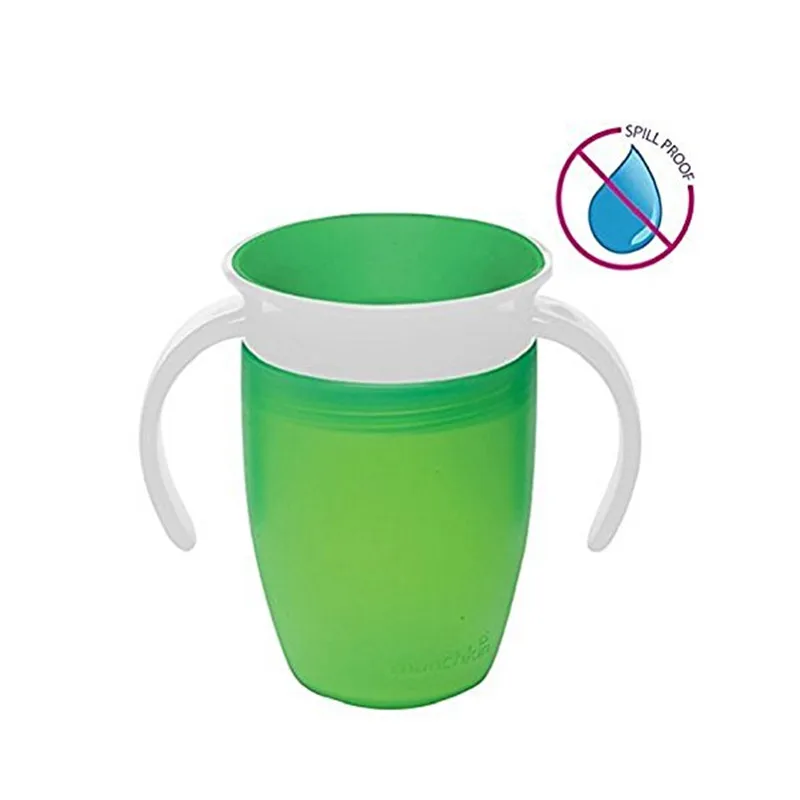 1Pcs 240ml Babies Training Miracle Cups With Handles 360 Degree Drink Prevent Leaking Spilling Cup Factory Cheap Price Dropship | Мать и