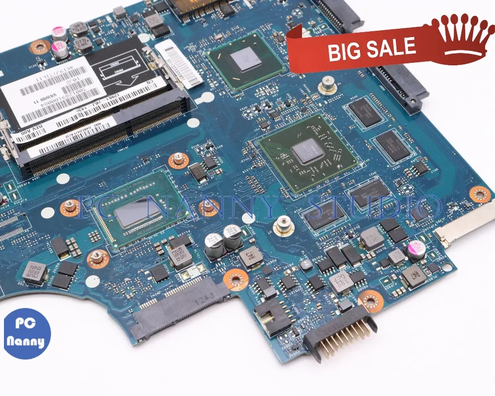 PCNANNY 0K9PG1 K9PG1 VAW01 LA-9101P для Dell Inspiron 3521 5521 материнская плата ноутбука SR0XF I3-3227U HD 8730M