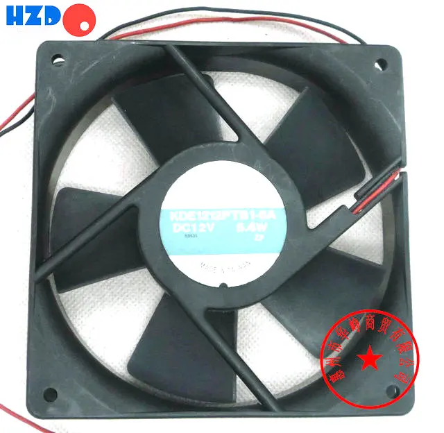 HZDO 9 см KDE1209PTV3 9225 12 в 1 0 Вт 2 проводной охлаждающий вентилятор Φ 120*120*25 мм|cooling fan|cooling