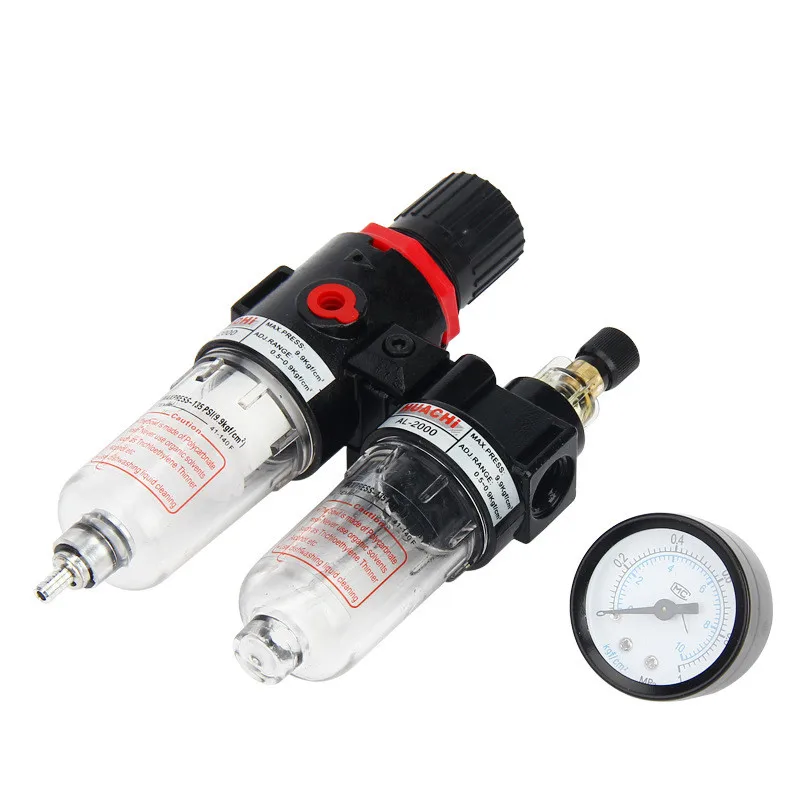 1/4 ''регулятор воздушного фильтра AFC2000 пневматические инструменты манометр