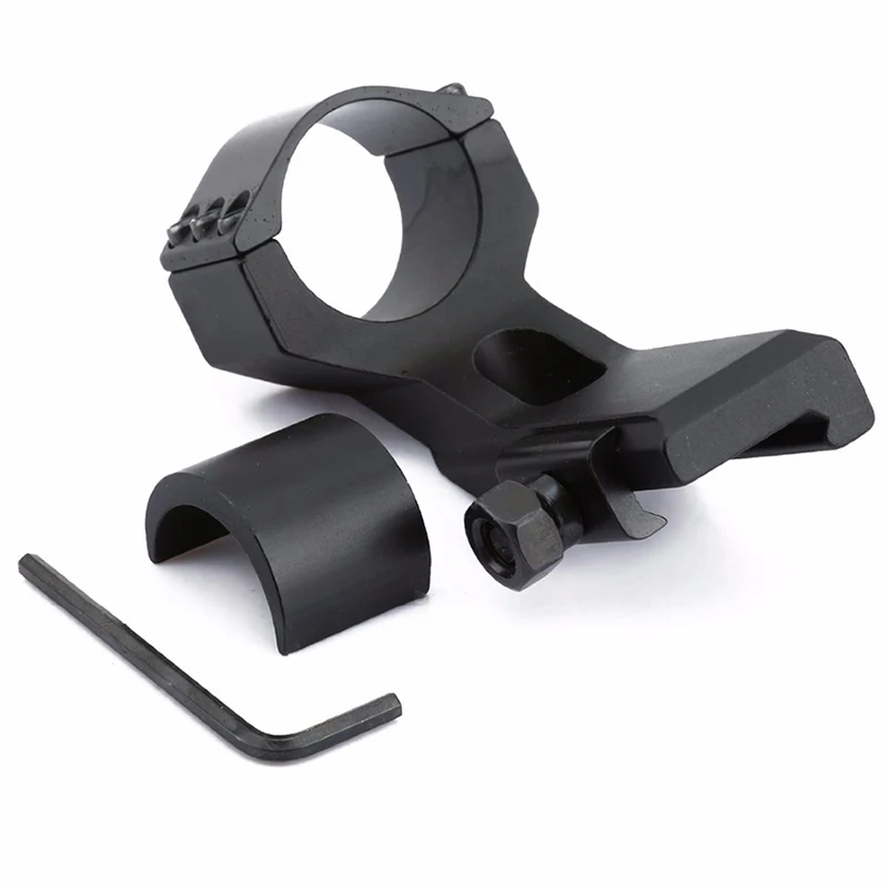 Mounts On 20mm Weaver Standard Rail Oblique Arm Bracket 83mm 30mm/25.4mm Cantilever Rifle Scope Qz0176 | Спорт и развлечения