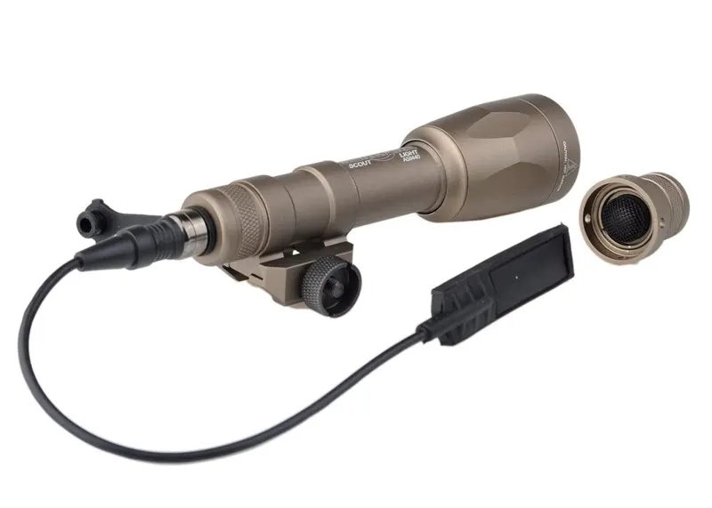 DE WADSN Surefir тактические факелы M600P coutlight светодиодный полный вариант супер яркий страйкбол пистолет с фонариком WEX362 подсветка для оружия - Цвет: DE