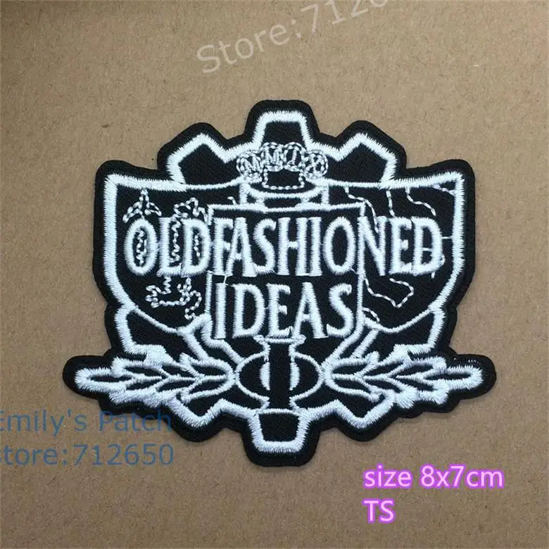10 pcs of style 27 10 шт. квадратной формы патч слова вышитые железные на пришить значки нашивка на одежду шляпа-сумка для обуви аппликация аксессуар - Цвет: 10 pcs of style 27