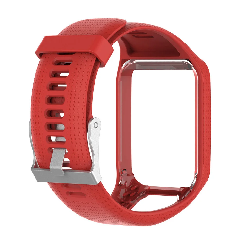 Для TomTom аксессуары для смарт-часы замена силиконовый ремешок для TomTom Runner 2/3 Spark/3 Sport gps часы