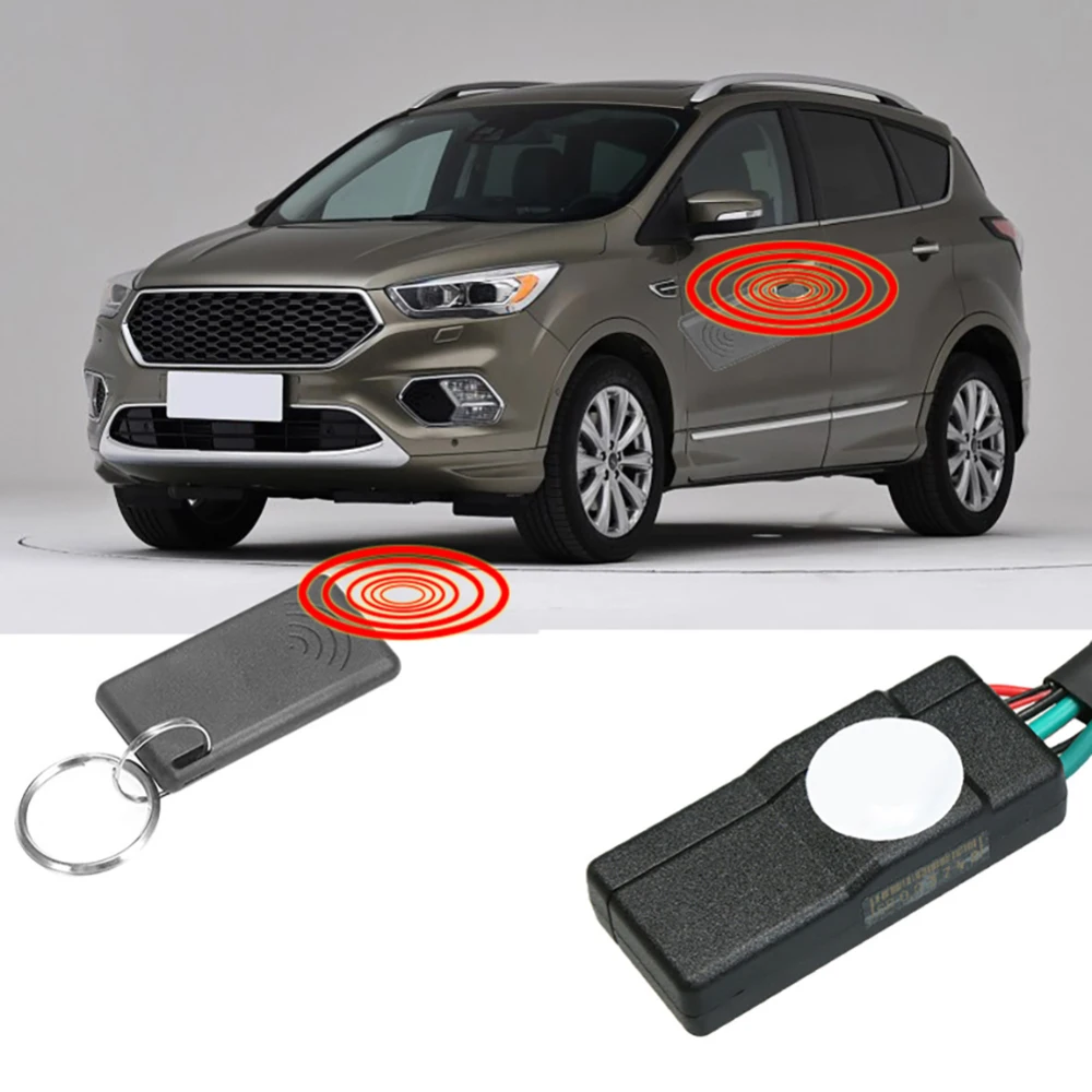 Универсальная автомобильная бесключевая кнопка включения/остановки двигателя 12