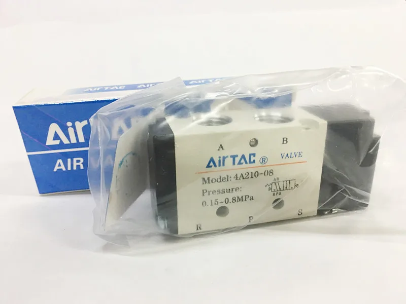 Оптовая продажа пневматический клапан Airtac 5-ходовые пневматические управляющие