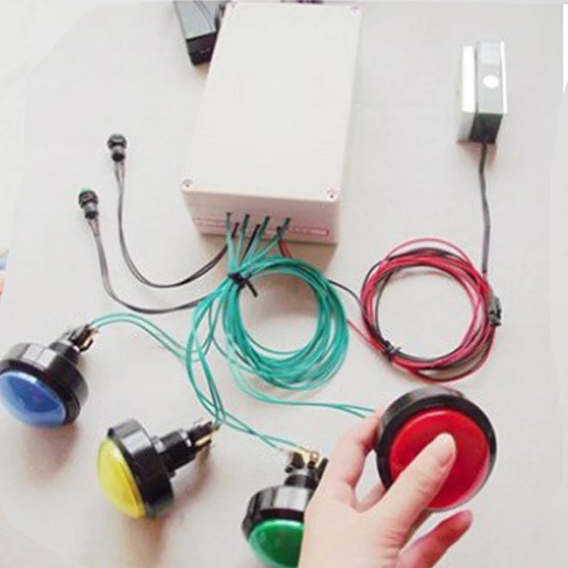 Игровой реквизит в реальную жизнь волшебные красочные кнопки для бега