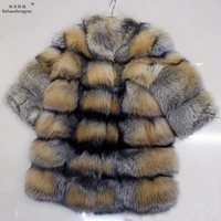 linhaoshengyue fashion women phnom penh fox fur coat fashion fox fur coat
