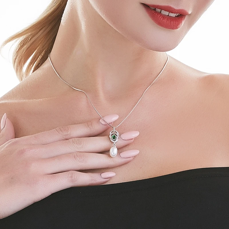 2018 самое модное натуральное ожерелье из свежего жемчуга для женщин AAAA Высокое