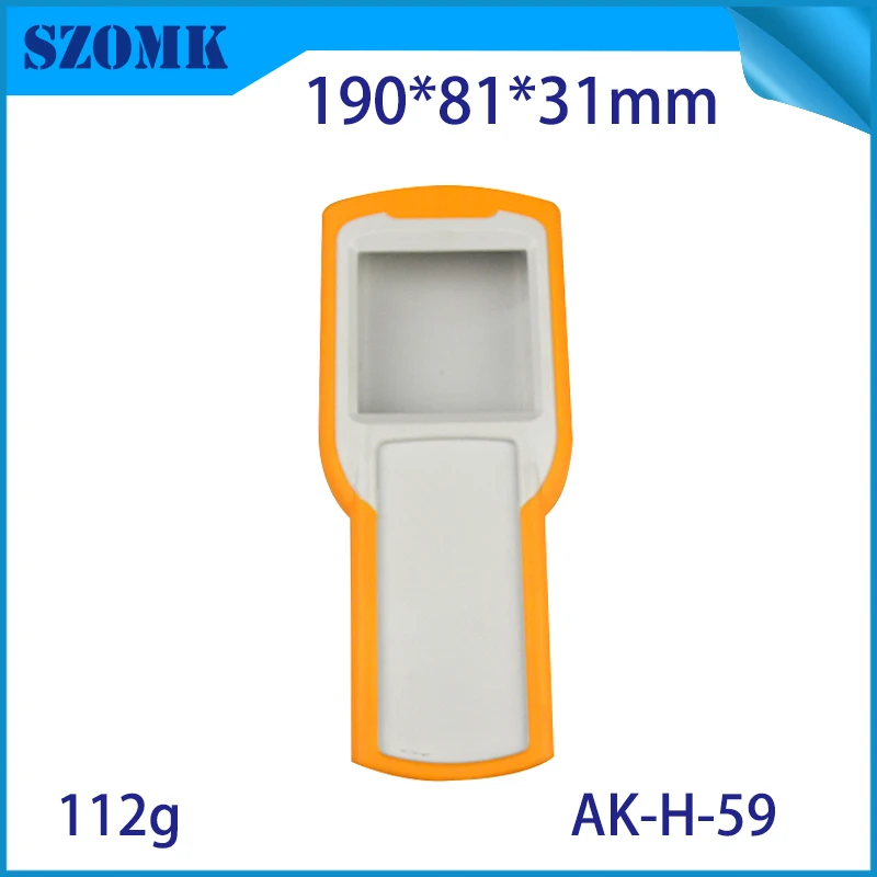 Оранжевый Карманный корпус для электроники пластиковый печатной платы