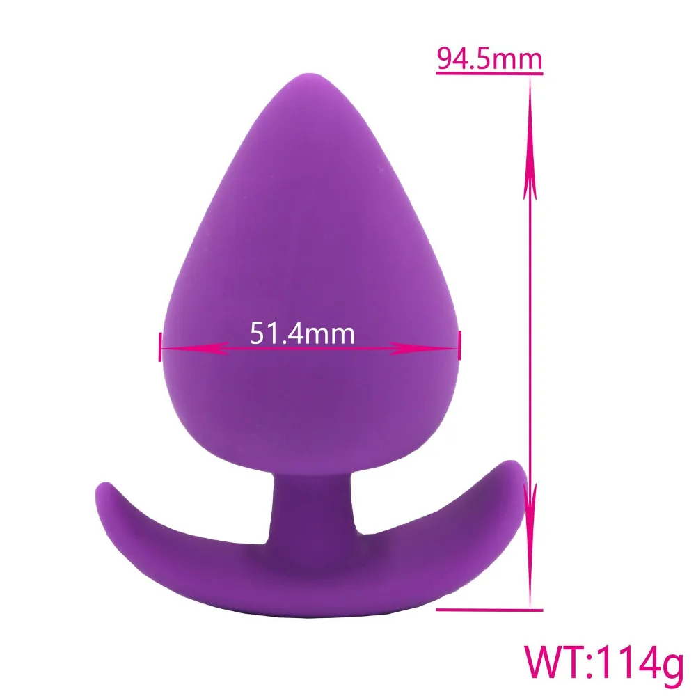 Большая Анальная пробка YEMA силиконовая огромная анальные игрушки для взрослых