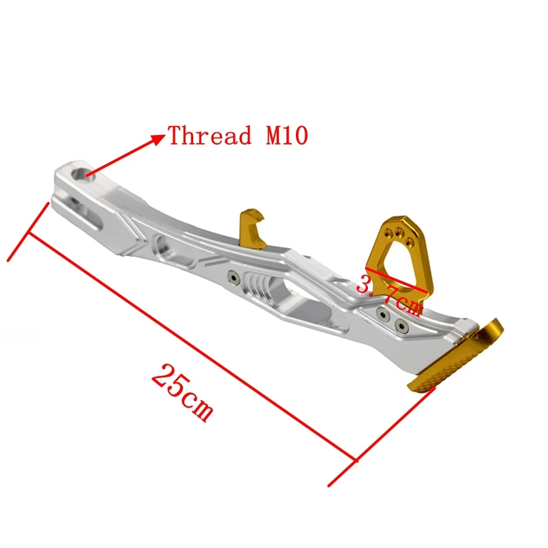 LMoDri CNC алюминиевый сплав мотоциклов Kickstand Kick Side Stand Мотоцикл Скутер уличный