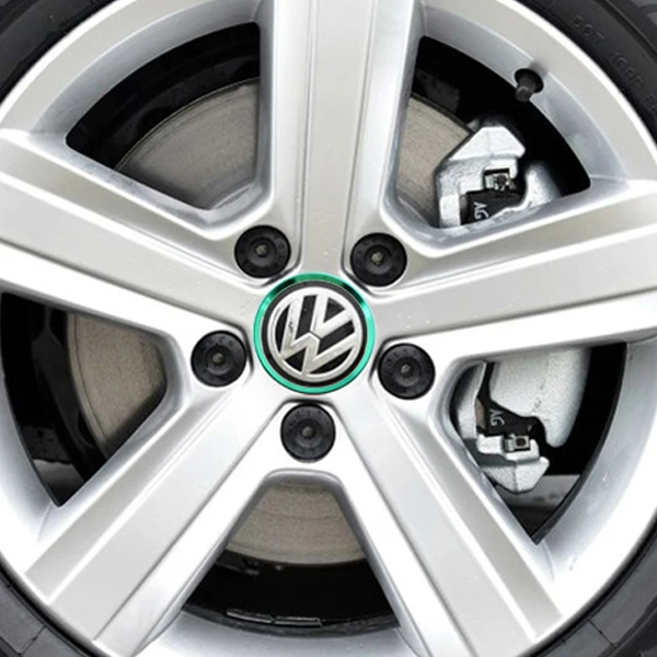4 шт./партия Ho переоборудование аксессуары для Volkswagen VW Golf 4 5 6 Polo Passat B5 B6 B7 Jetta Mk6 Tiguan Gol Cross Fox Plus CC - Название цвета: green