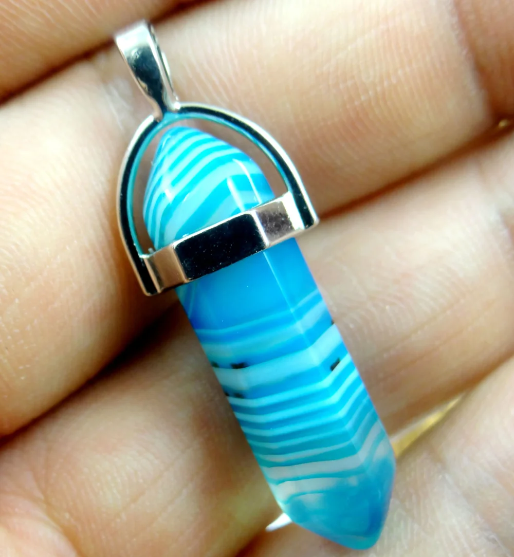 Подвески из натуральной кожи бриллианты Смешанные в виде столба для