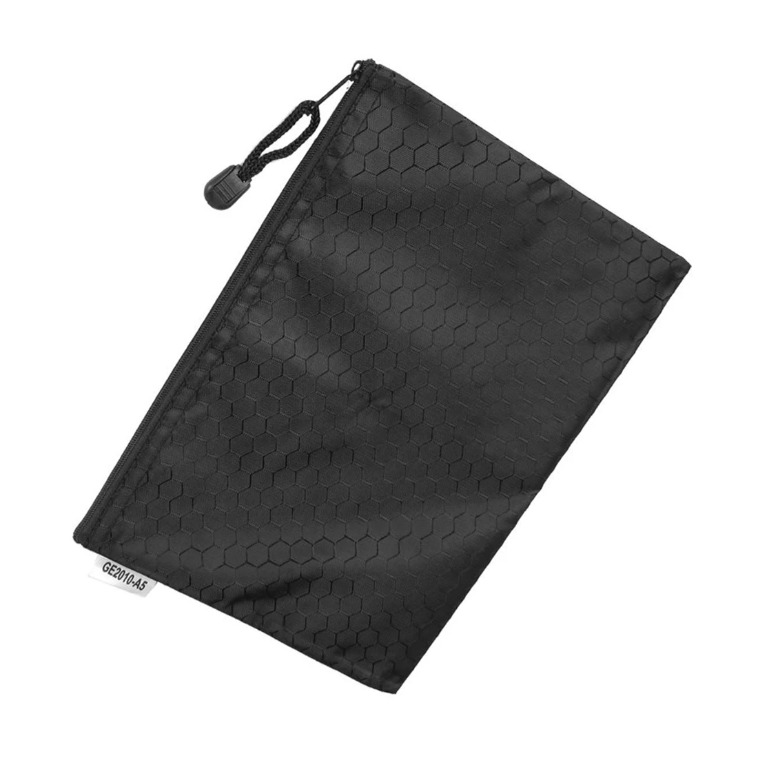 PPYY новый черный нейлоновый пакет для документов с шестигранным узором бумажный