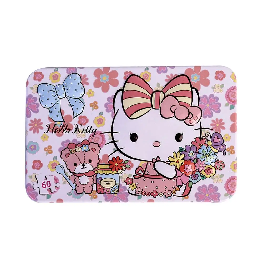 Пазлы Hello Kitty 60 шт. блестящая головоломка для детей Обучающие Развивающие пазлы