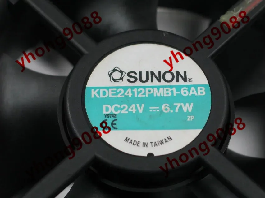 SUNON KDE2412PMB1-6AB DC 24V 6 7 W 120x120x38mm вентилятор охлаждения сервера | Компьютеры и офис