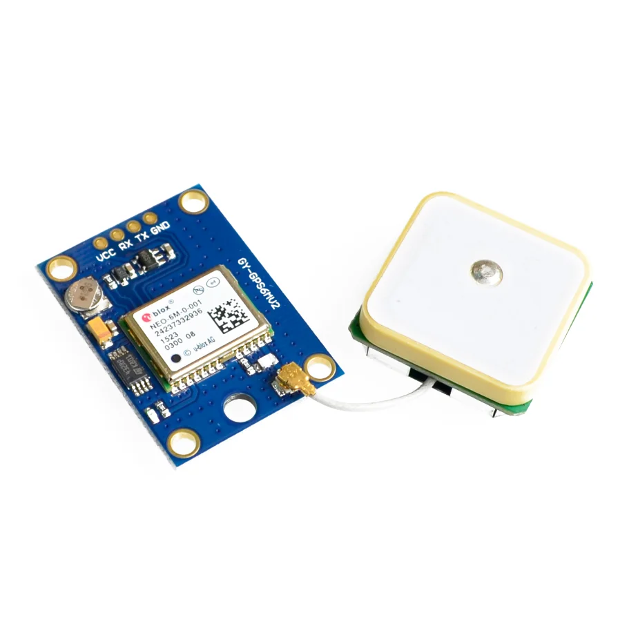 Module with Antenna GY-NEO6MV2 NEO-6M gps модуль NEO6MV2 с управлением полетом EEPROM MWC APM2.5 большая антенна для - Цвет: Module with Antenna