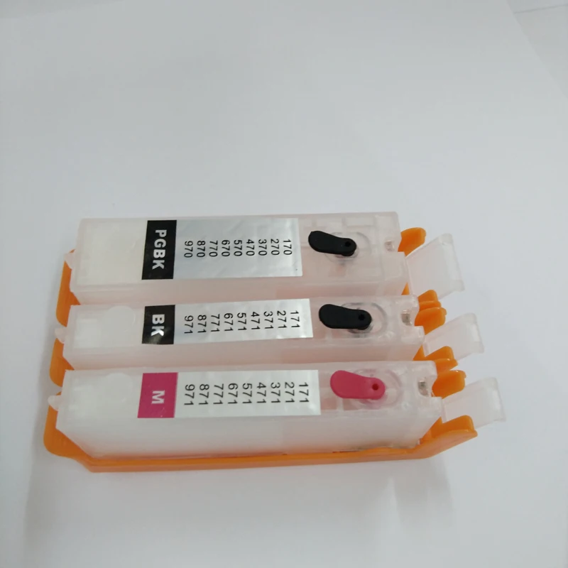 Einkshop 5 шт. для Canon PGI 570 многоразового использования PIXMA MG5750 MG5751 MG5752 MG5753 MG6850 MG6851 MG6852