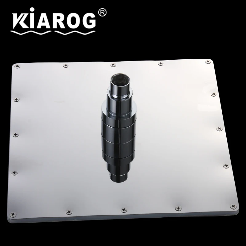 10 дюймов осадков привело Насадки для душа без arm.25cm * 25 см воды заставки Led душ.