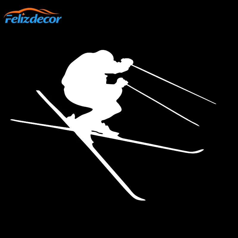 20*15 см Новая позиция горный лыж искусство автомобиль наклейка виниловая s