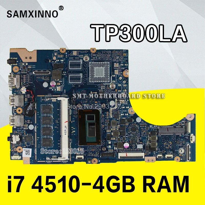 TP300LA материнская плата I7 4G для For Asus Q302LA Q302L TP300L TP300LD TP300LJ ноутбука плата|socket