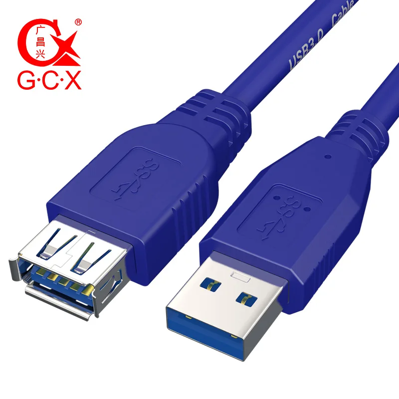 Male to Female Суперскоростной кабель для передачи данных с разъемом «Папа-папа» USB на USB 3,0 кабель-удлинитель для компьютера ПК 1 м 1,5 м 3 м 5 м - Цвет: Male to Female