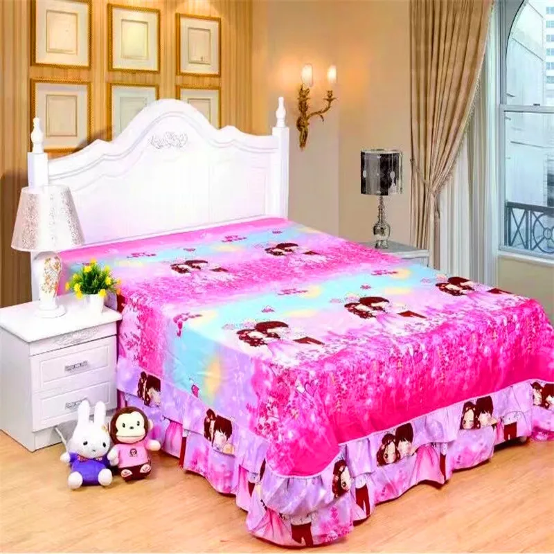 Новое двухместное покрывало для кровати накидка на батут утолщенное шлифованное