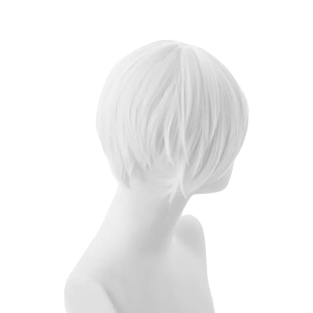 Клетки на работе Neutrophil белый парик термостойкие волокна Головной убор косплей