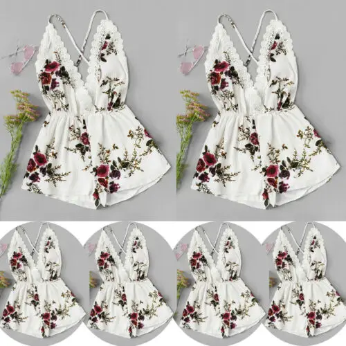 Pudcoco новинка 2019 брендовый комбинезон с цветочным рисунком на лямках для