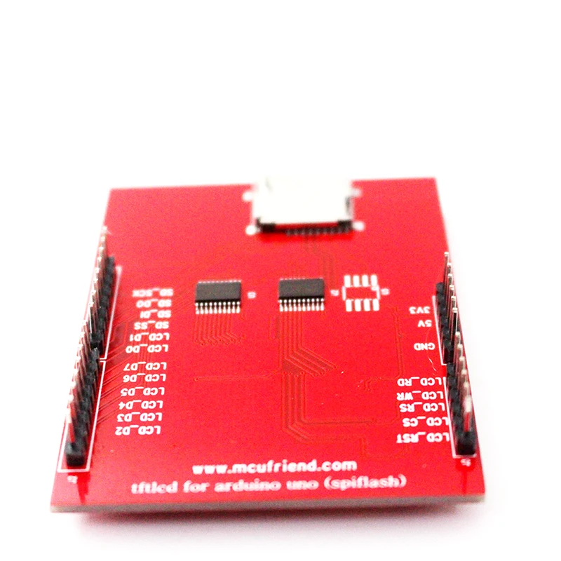 Красная 2 4 дюймовая TFT сенсорная панель жк дисплей CCL щит ILI9341 для Arduino UNO ZH6