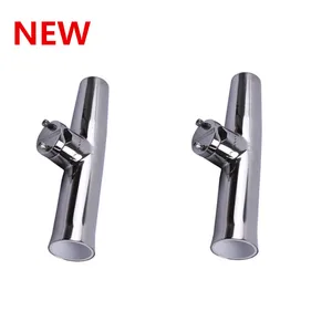 Аксессуары для лодок, держатель удочки, зажим, боковое Крепление, 78-1 дюйм, рельсовый, для морской лодки, кронштейн для удочки из нержавеющей стали, инструмент