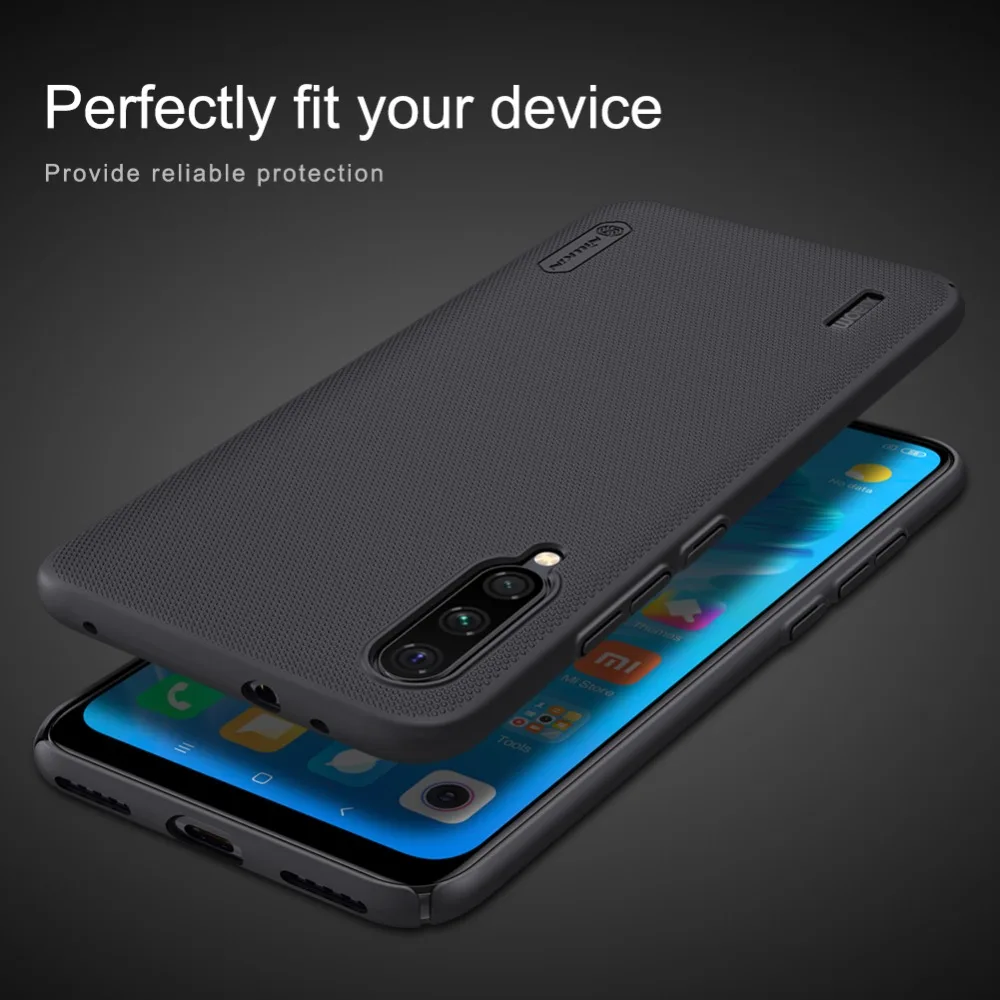 10 шт./лот Nillkin Супер Матовый Защитный чехол для Xiaomi Mi CC9e PC жесткий чехол для Xiaomi Mi A3 чехол