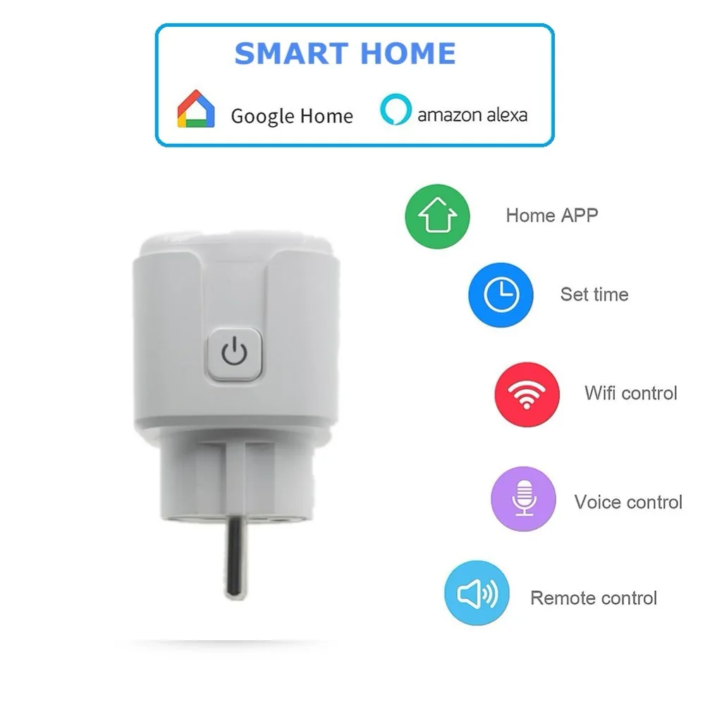 KMAX ЕС smart plug WiFi беспроводной удалить управление 16A розетка включение и выключение