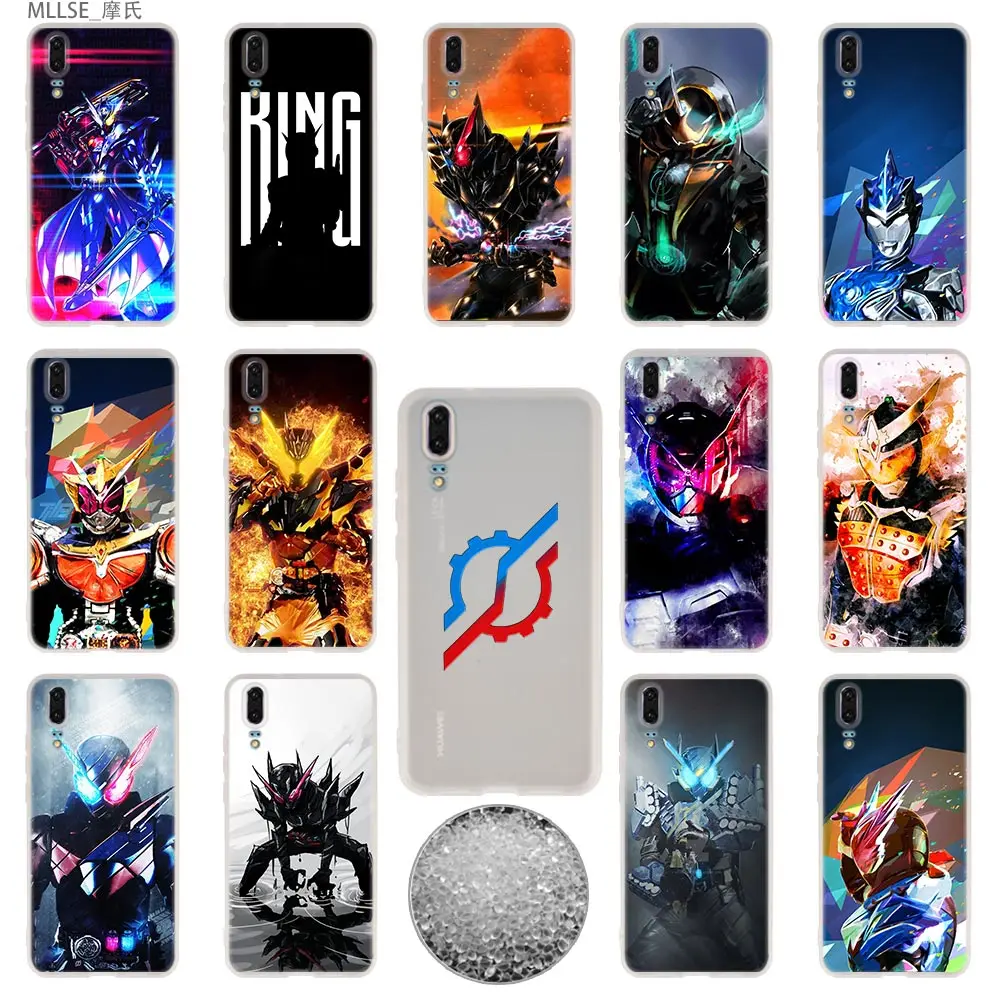Мягкие чехлы Kamen Rider Dragon Knight для Huawei P40 P30 P20 Pro P10 Lite E Plus P Smart Z 2020 2019|Бамперы| |
