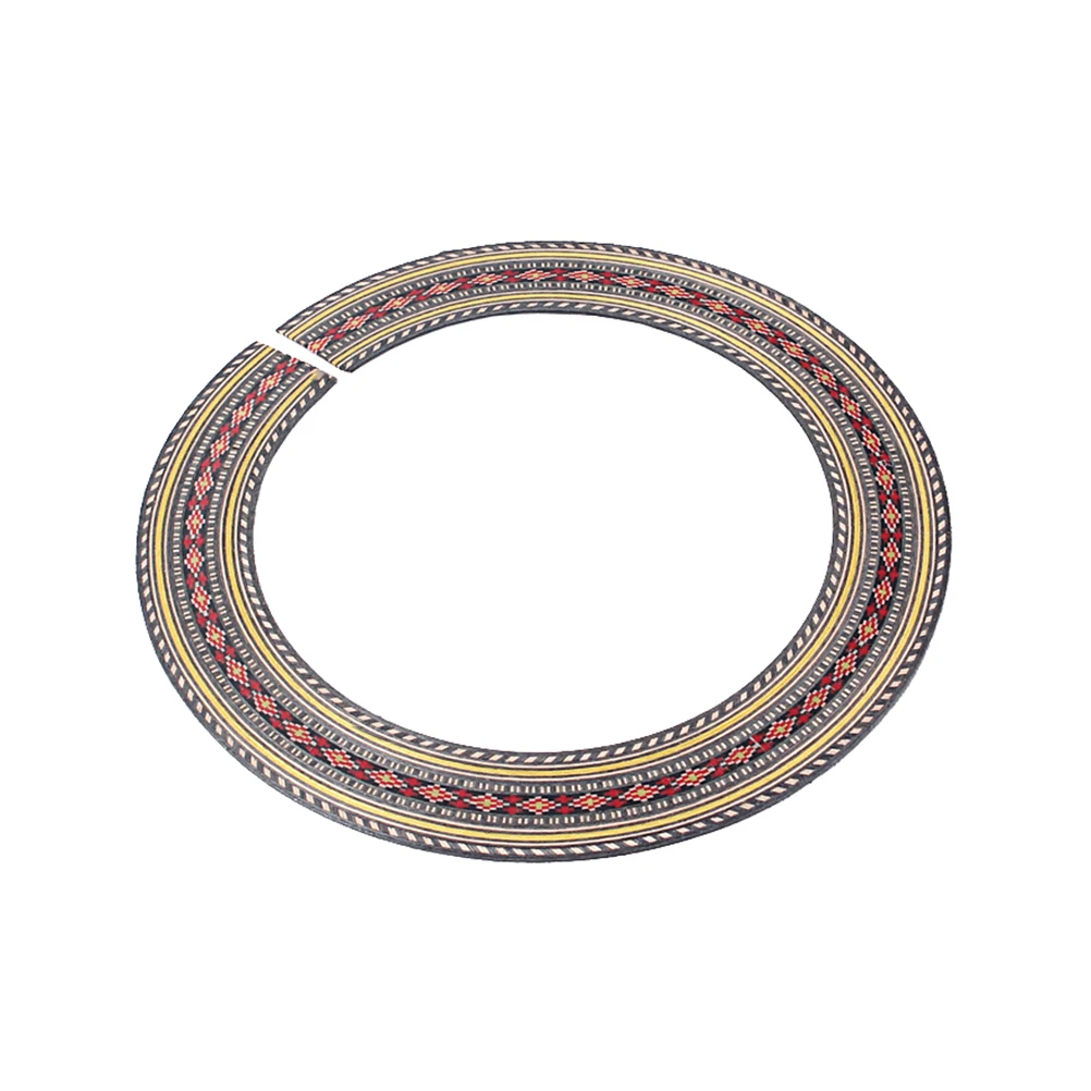 GXB24 Классическая гитара деревянная инкрустированная Soundhole розетка акустической гитары деревянная часть